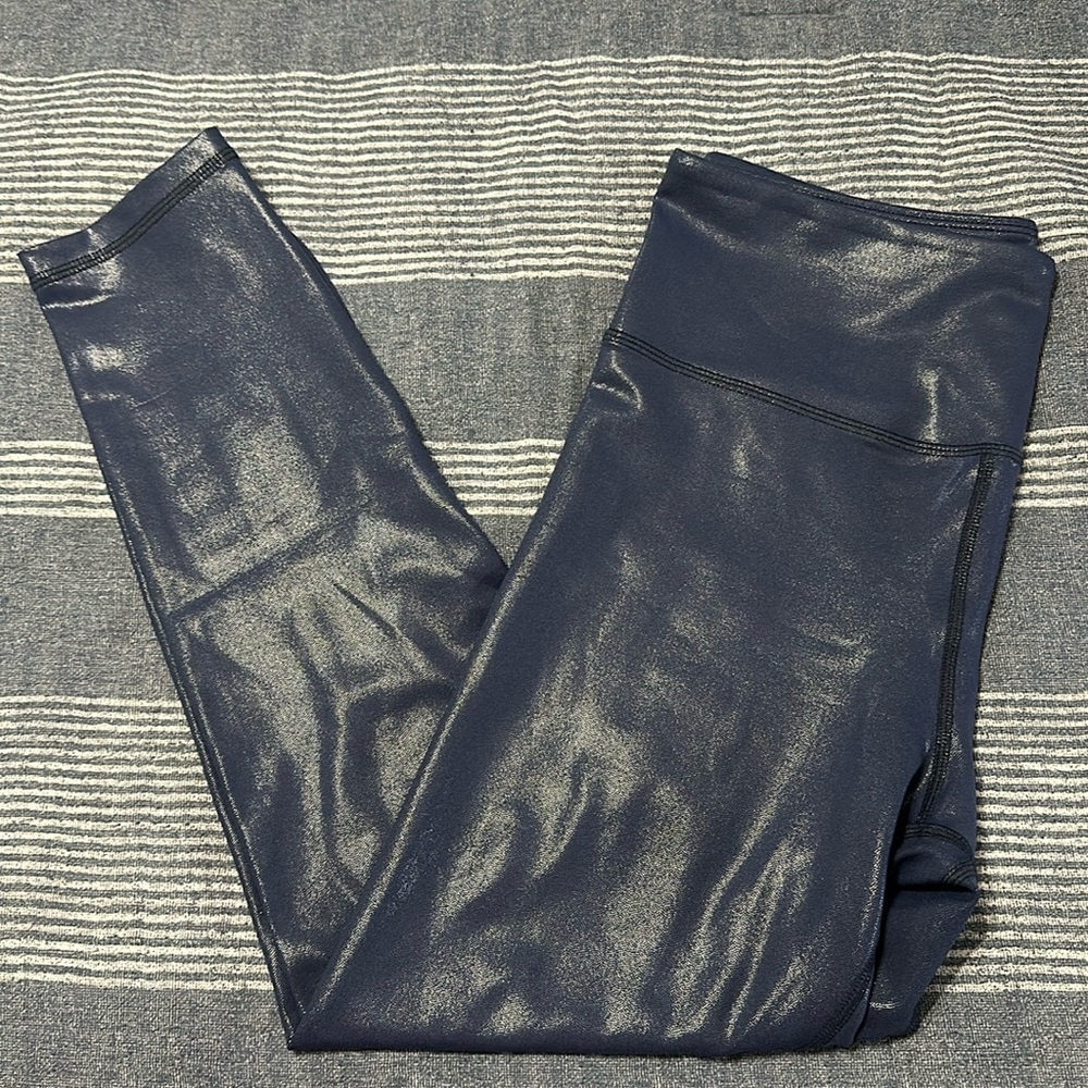 Zyia navy blue metallic Light n tight